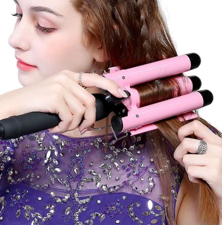 LumiQ Rizador de Cabello con Triple Barril
