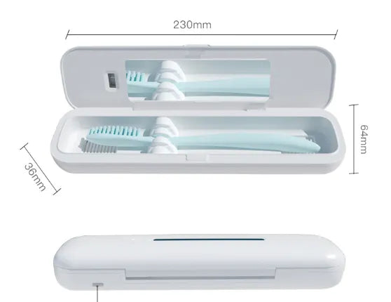 LumiQ Esterilizador Portátil de Cepillos de Dientes UV