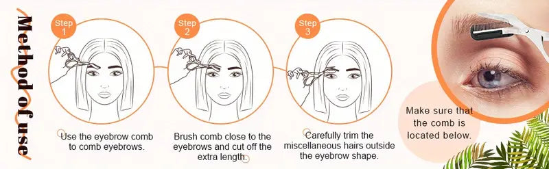 LumiQ Elegant Eyebrow Grooming Set